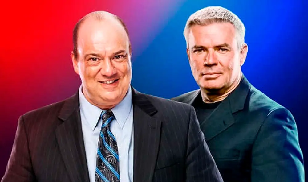 Eric Bischoff y Paul Heyman a WWE.