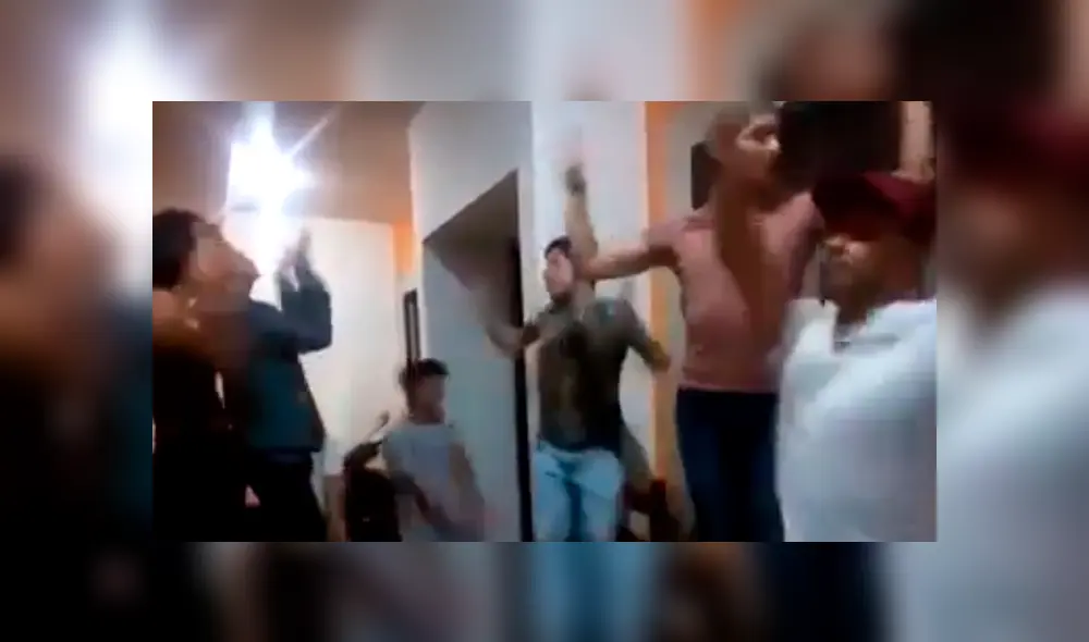 En Facebook, un grupo de amigos mostraron su entusiasmo por bailar el éxito musical de la cantante Rosalía.