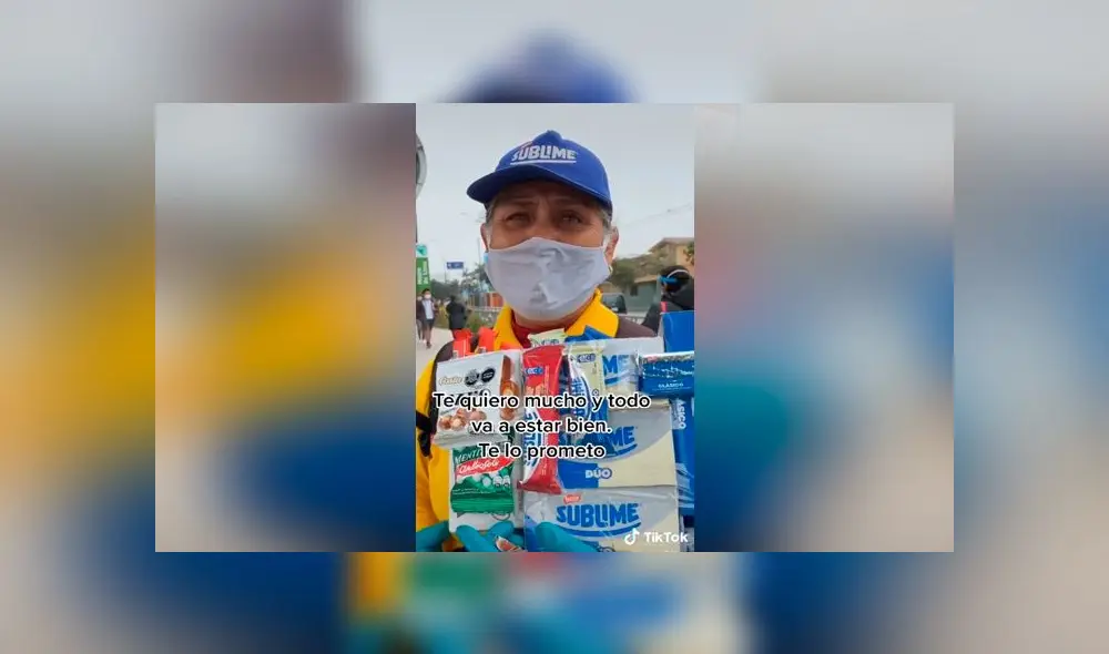 Desliza las imágenes para ver la emotiva reacción que tuvo una vendedora de golosinas al recibir un apoyo económico de un joven peruano. Foto: Osito Lima/TikTok Desliza las imágenes para ver la emotiva reacción que tuvo una vendedora de golosinas al recibir un apoyo económico de un joven peruano. Foto: Osito Lima/TikTok