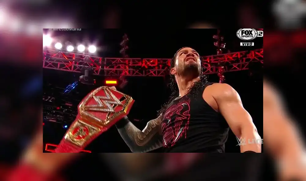 WWE Raw: Roman Reigns buscará quitarle el título Universal a Brock Lesnar en Wrestlemania 34
