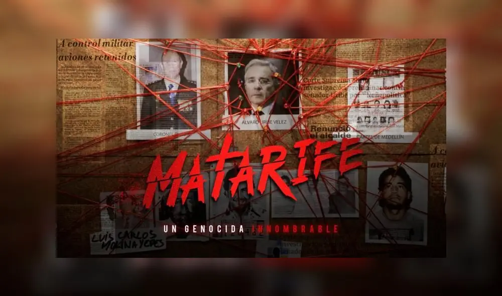 Portada de la serie "Matarifeː Un genocida innombrable". Foto: difusión. Portada de la serie "Matarifeː Un genocida innombrable". Foto: difusión.