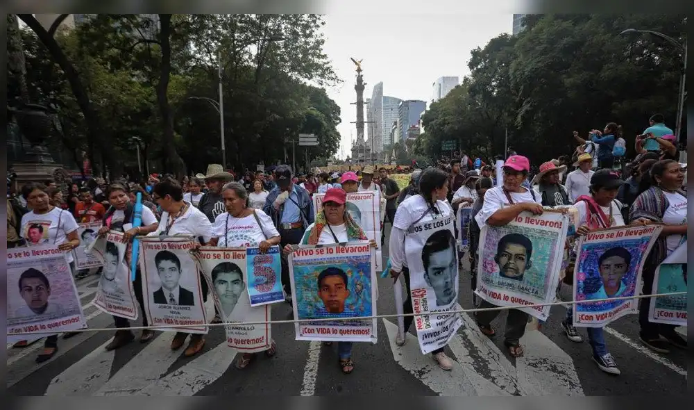 Familias de los estudiantes desaparecidos buscan justicia desde el 2014. (Foto: Internet)