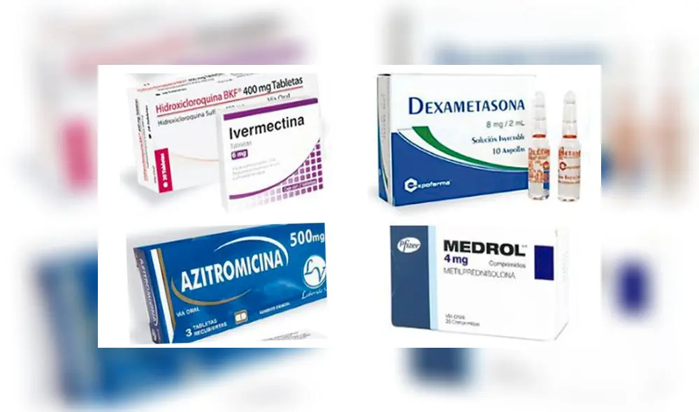 Medicamentos para el tratamiento contra la COVID-19. Créditos: La República Medicamentos para el tratamiento contra la COVID-19. Créditos: La República
