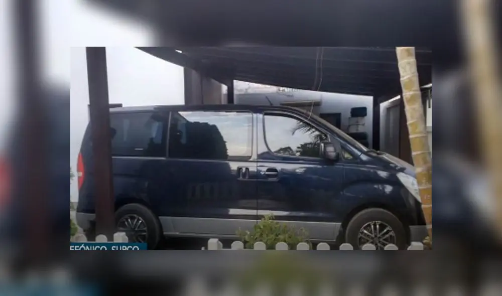 Camioneta robada. Créditos: RPP