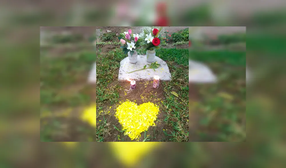 Desliza para ver las fotos del entierro de 'Manchas'. Foto: Facebook / Estrella Condeso Polo.