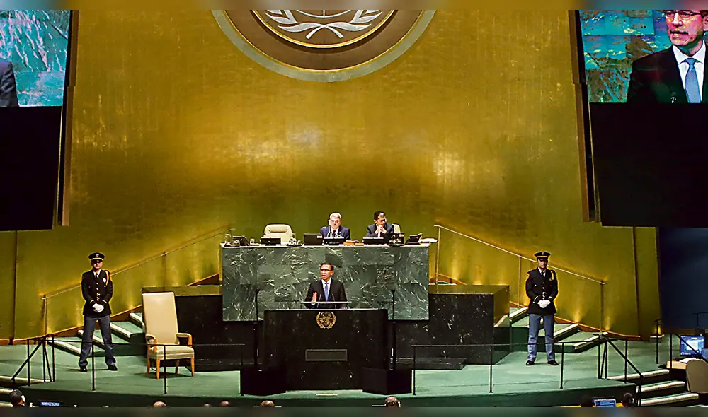 Vizcarra asegura en la ONU que el referéndum será el 9 de diciembre