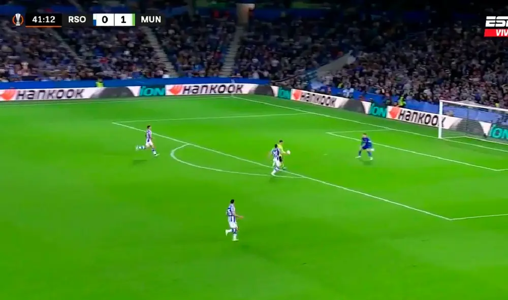 Cristiano Ronaldo falló una ocasión clara de gol. Foto: captura de ESPN Cristiano Ronaldo falló una ocasión clara de gol. Foto: captura de ESPN