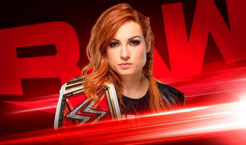 WWE RAW EN VIVO desde Orlando, Florida con Becky Lynch previo a WrestleMania 36. Foto: WWE