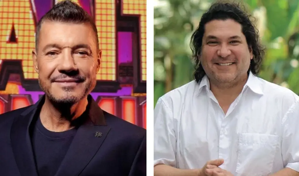 Marcelo Tinelli degustó de la comida peruana en la Copa del Mundo. Foto: Clarín/Andina