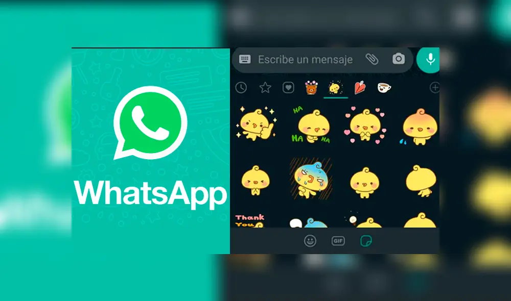 Conoce cómo enviar stickers animados a tus amigos en WhatsApp. Foto: composición La República.