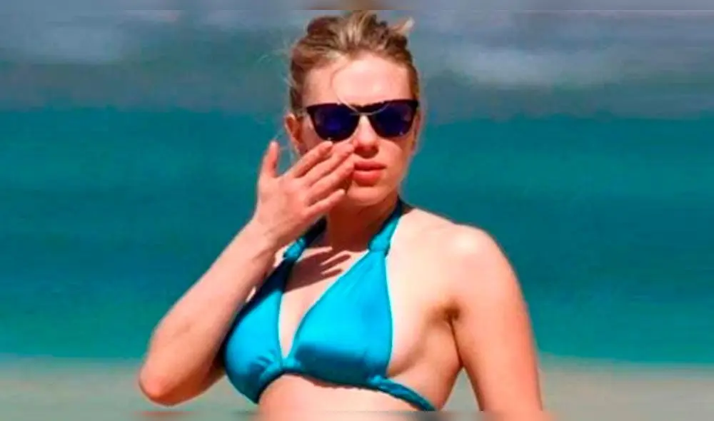 Scarlett Johansson causa polémica con fotografía al natural