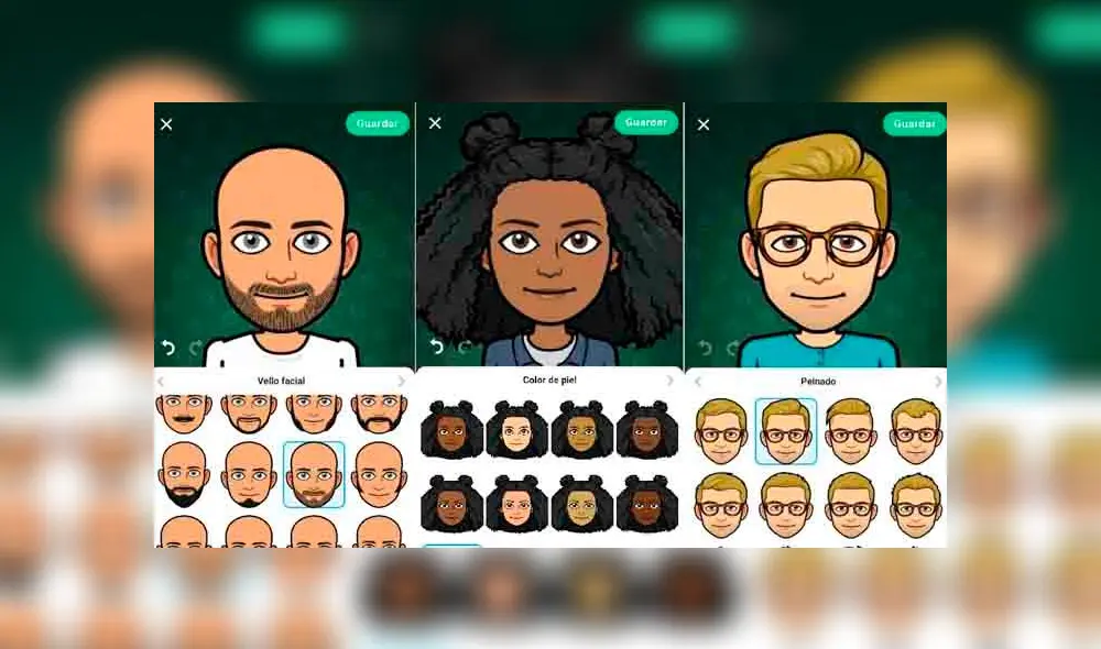 Crear emojis de tu cara con Bitmoji. (Fotos: Teknófilo) Crear emojis de tu cara con Bitmoji. (Fotos: Teknófilo)