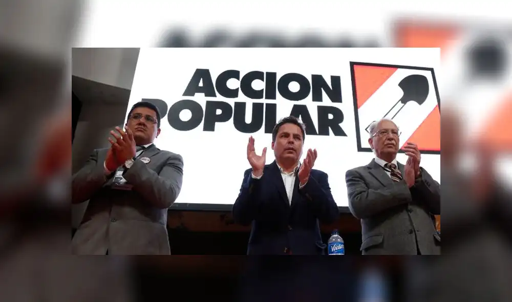 Acción Popular elegirá a candidatos para elecciones de octubre