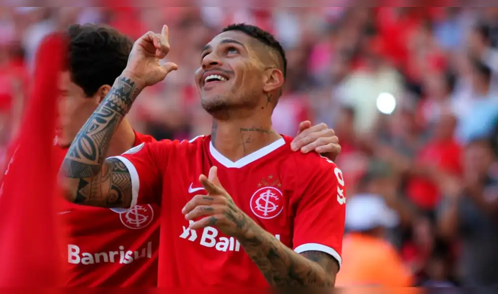 Internacional venció 3-1 a Cruzeiro con gol de Paolo Guerrero por el Brasileirao