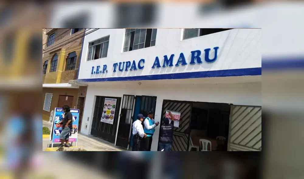 El colegio venía prestando el servicio educativo desde hace más de cincuenta años.  Foto: Difusión.