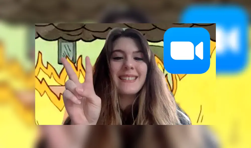 Se necesita de una pared monocromática y no usar prenda del mismo color para que el fondo de pantalla animado de Zoom funcione correctamente. Foto: Business Insider.