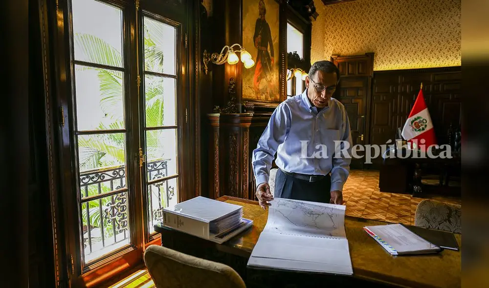 Retratos de Martín Vizcarra en su primer año como presidente [FOTOS]