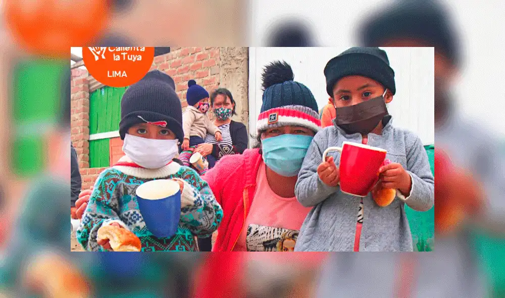 Los niños de las zonas más pobres reciben desayunos gratis. Foto: Misión Sol / Facebook.