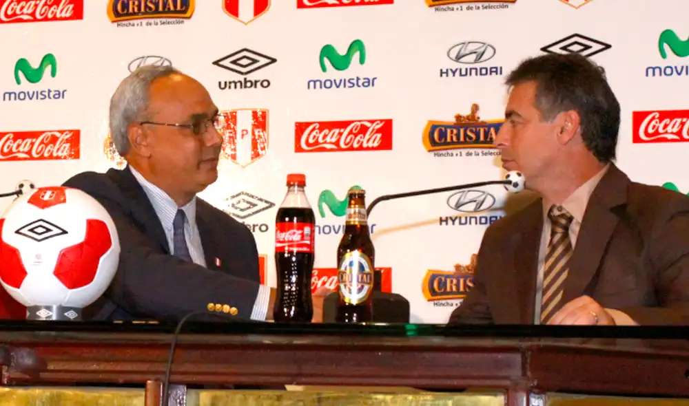 Pablo Bengoechea dirigió a la selección peruana bajo el mandato de Manuel Burga. Pablo Bengoechea dirigió a la selección peruana bajo el mandato de Manuel Burga.