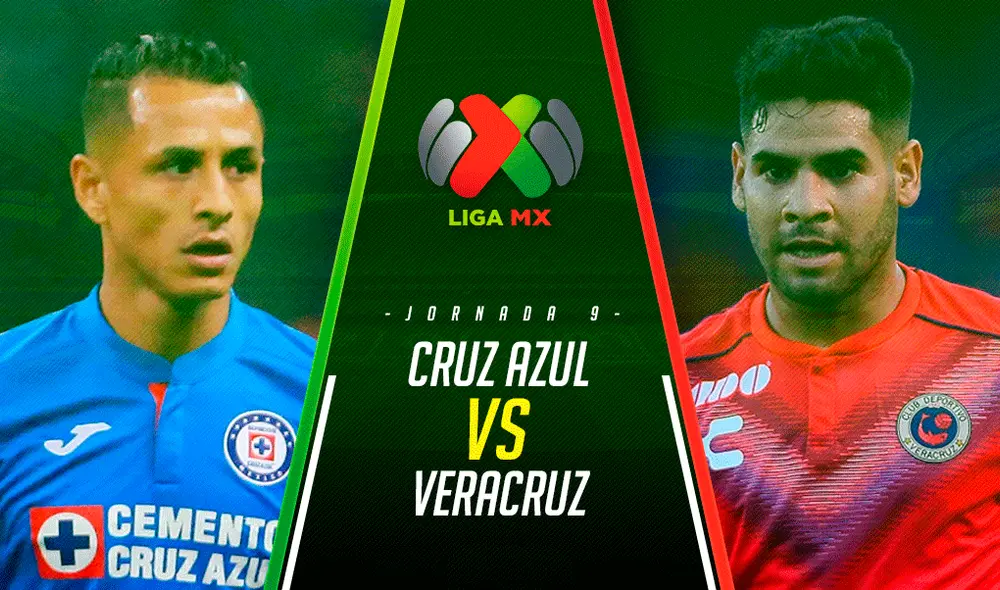 Sigue aquí EN VIVO ONLINE el Cruz Azul vs. Veracruz por la jornada 9 del Torneo Apertura 2019 de la Liga MX. | Foto: GLR