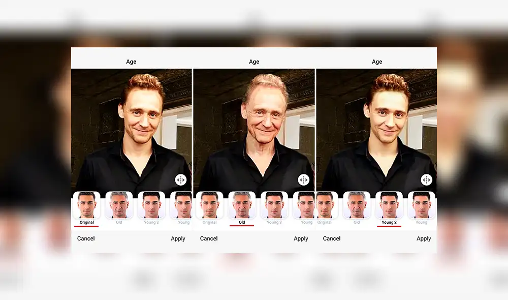 Con FaceApp podrás alterar la edad de cualquier persona, aumentando o quitándole años.