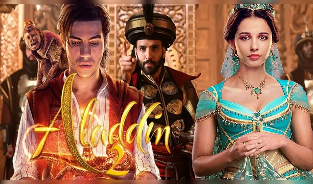 Alladin logró taquilla millonaria en cines y Disney planea segunda parte - Fuente: Difusión