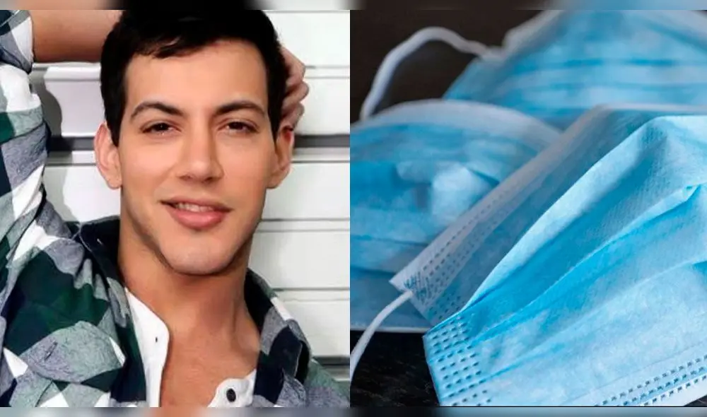 Jean Paul Santa María vende mascarillas por el coronavirus Jean Paul Santa María vende mascarillas por el coronavirus