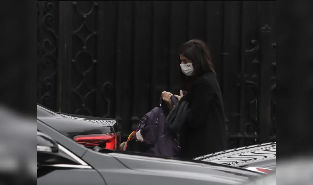 Llegada de ministros a Palacio de Gobierno. Foto: Jorge Cerdan/ La República