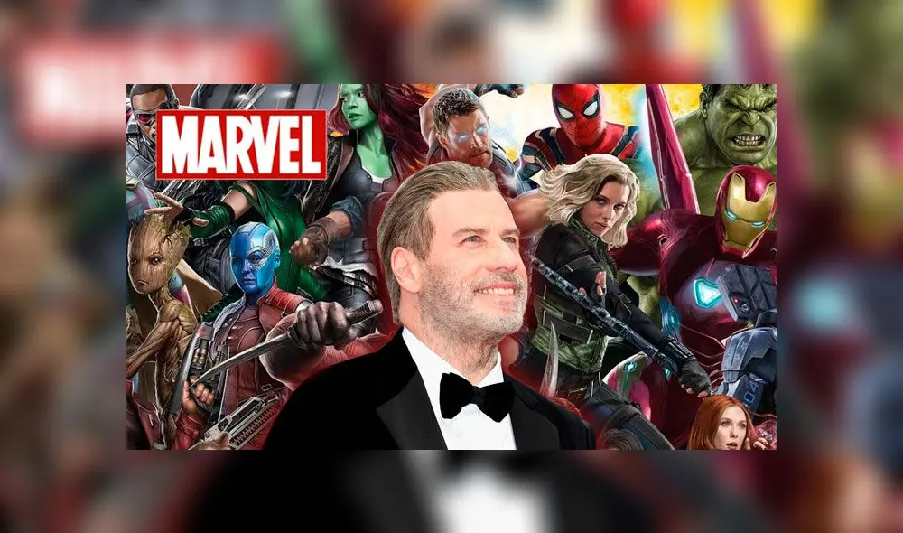 John Travolta estaría interesado en interpretar a un personaje de Marvel. Créditos: Composición