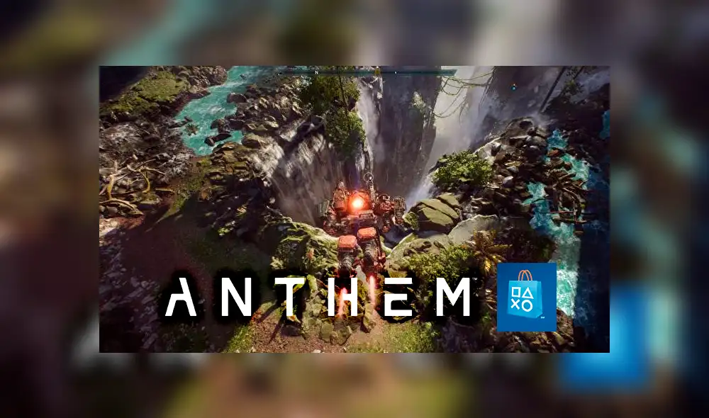 Anthem domina las descargas de febrero en PlayStation 4