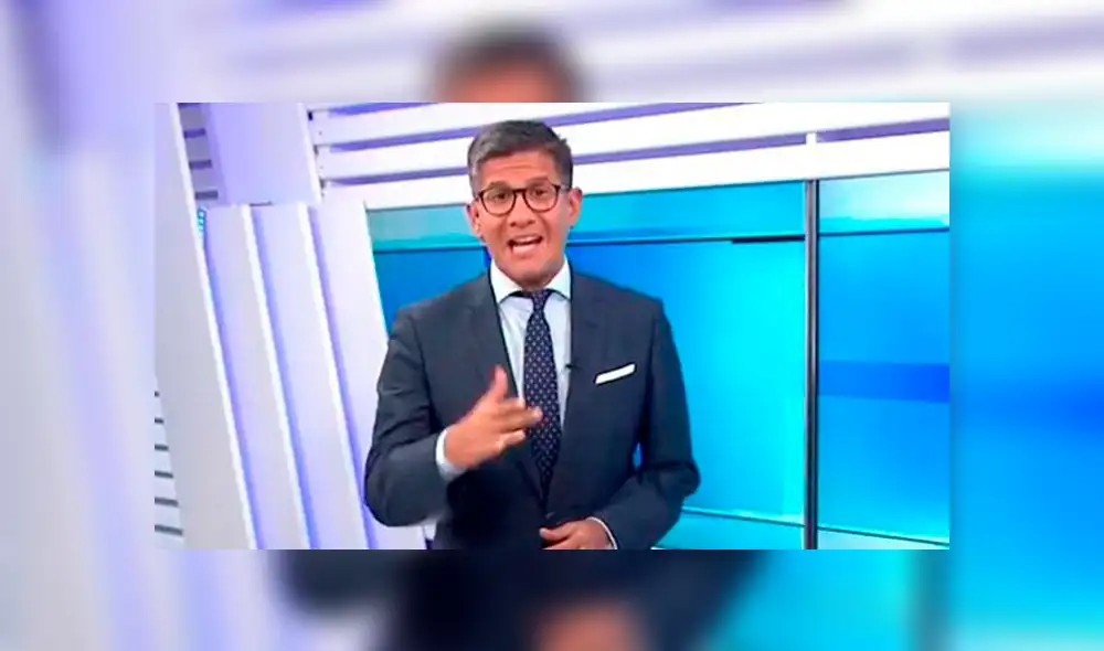 El periodista deportivo tuvo que cerrar sus redes sociales por las críticas. Créditos: Captura de tv El periodista deportivo tuvo que cerrar sus redes sociales por las críticas. Créditos: Captura de tv
