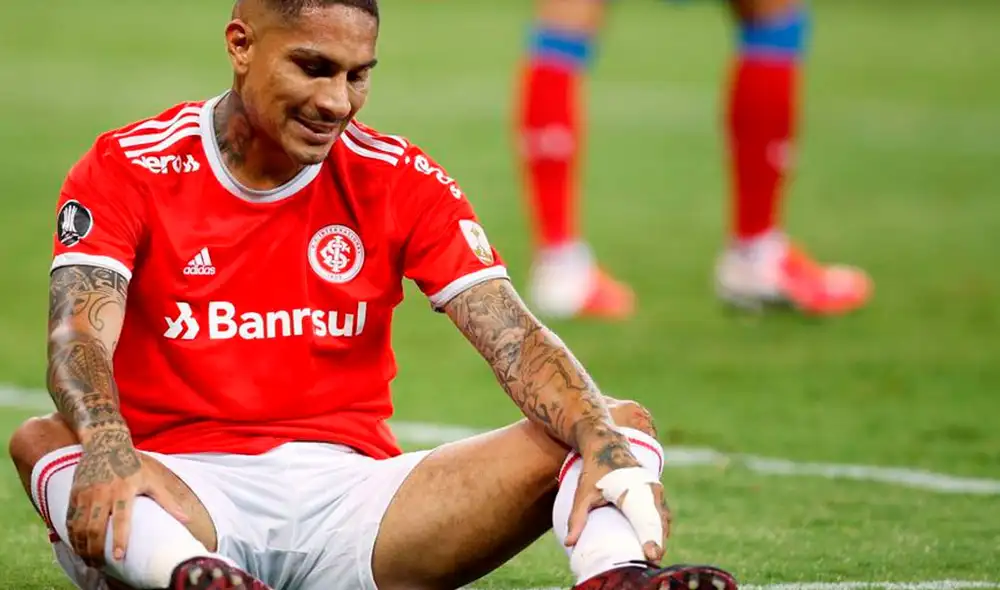 Paolo Guerrero no participó del último partido del Internacional de Porto Alegre. Foto: Prensa Inter