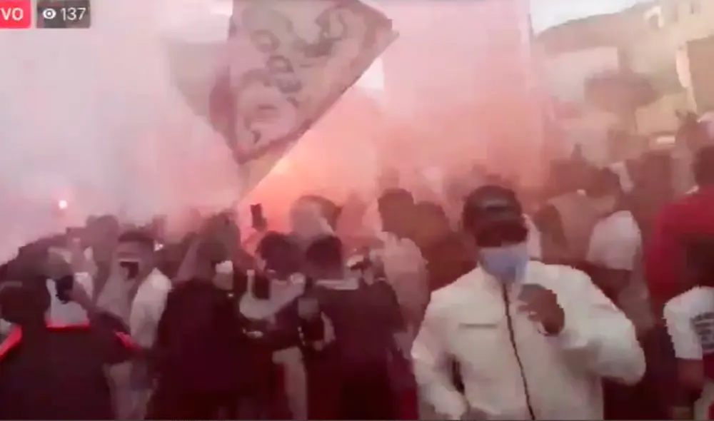 Liga 1 Movistar: Agustín Lozano habló sobre la aglomeración de hinchas de Universitario.
