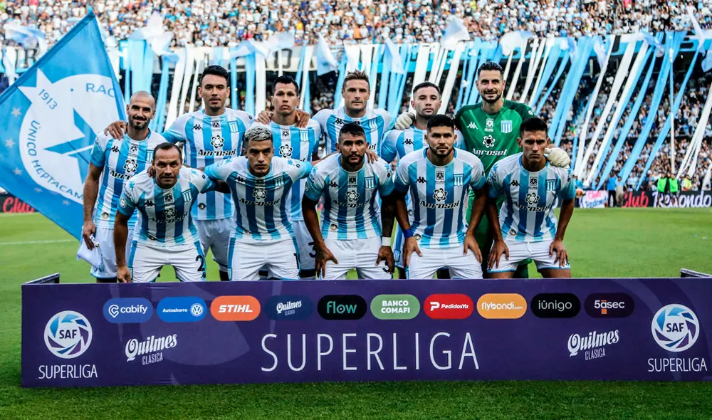 Racing ganó a Independiente en el Clásico de Avellaneda por la Superlig Argentina. Foto: Twitter Racing ganó a Independiente en el Clásico de Avellaneda por la Superlig Argentina. Foto: Twitter