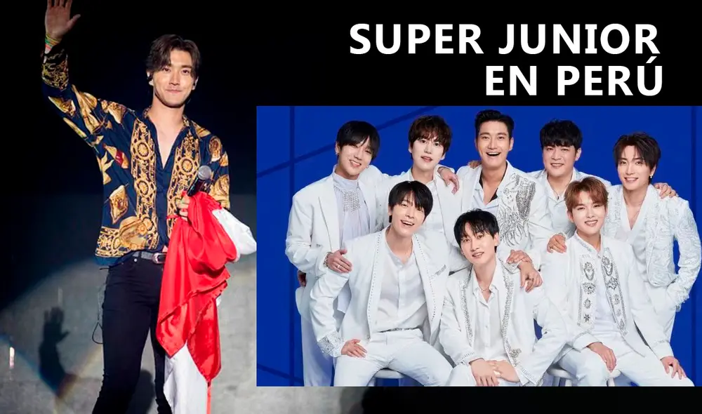 La boyband de K-pop Super Junior ya ha dado conciertos en Perú en dos ocasiones anteriores. Foto: composición La República