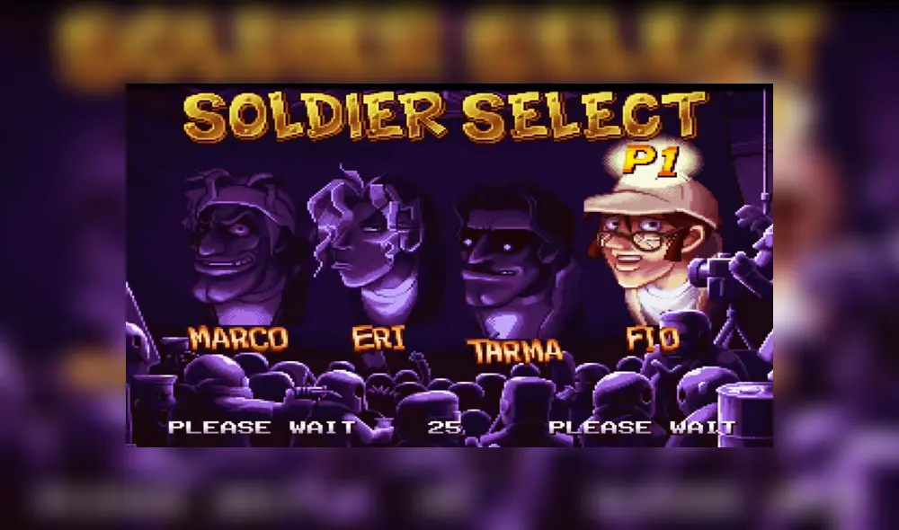 Aspecto personajes de Metal Slug. Foto: SNK