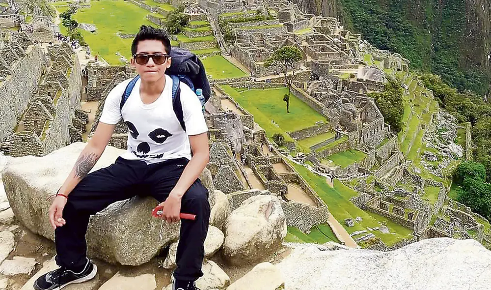 cusqueño. Inti Sotelo Camargo estudiaba Turismo en un instituto limeño. Tenía 24 años.