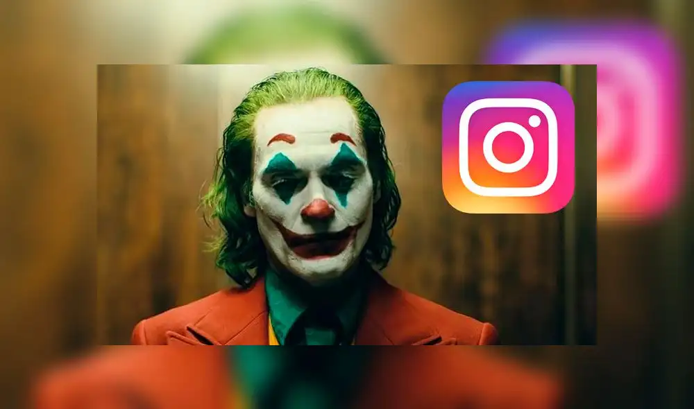 Filtro del Joker en Instagram. Filtro del Joker en Instagram.
