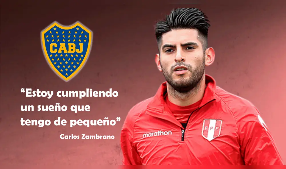 Carlos Zambrano en Boca Juniors: "Cumplo un sueño que tenía de pequeño".