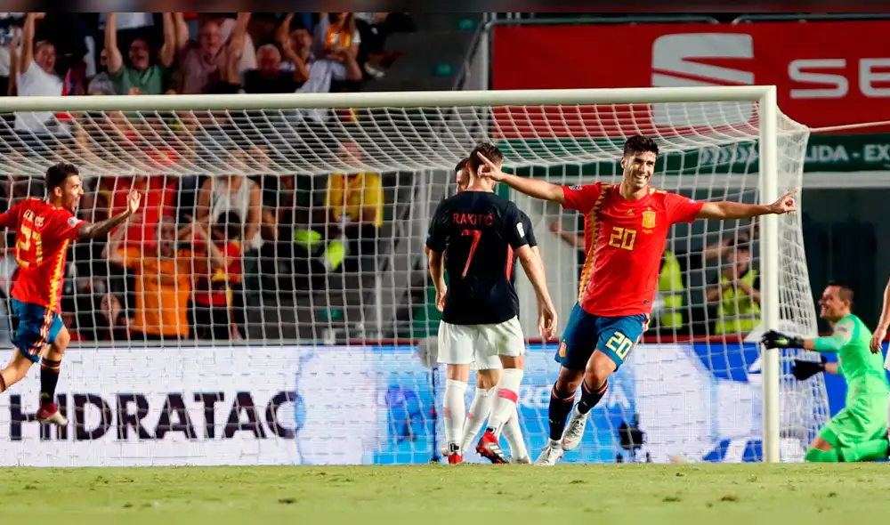 España perdió 3-2 ante Croacia por la UEFA Nations League [RESUMEN]
