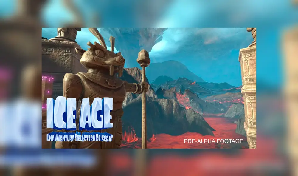 Llegó tu momento de crear continentes. La Era de Hielo: Una Aventura Bellotera de Scrat es el nuevo videojuego de la película que tendrá como protagonista a la divertida ardilla.