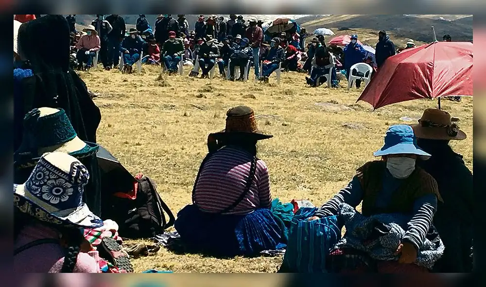 DIÁLOGO. Gobierno y mineras lograron esta semana calmar las aguas de cinco comunidades.