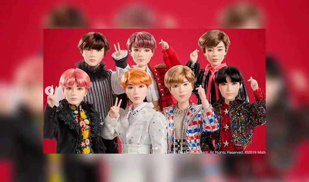 BTS: Mattel lanza colección de muñecos inspirados en las estrellas de k-pop [FOTOS]