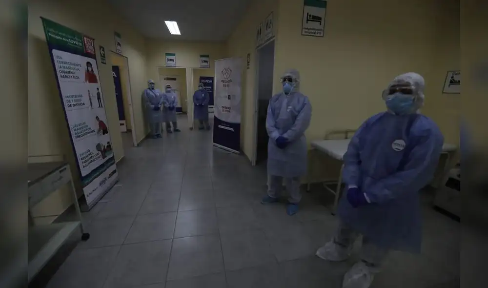 Inauguran centro de atención temporal de oxigenación. Foto: Jorge Cerdán/ La República