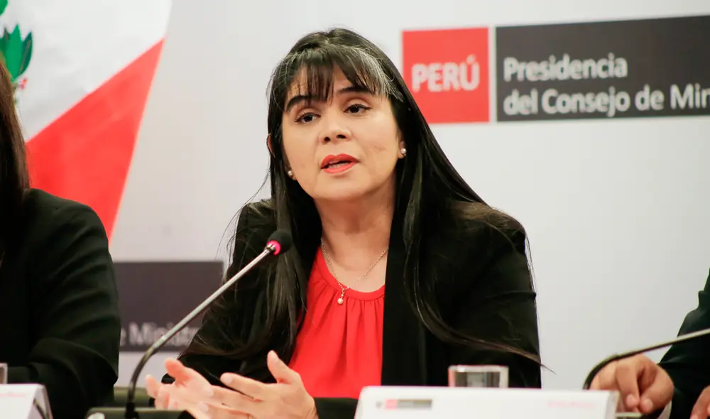 Desilú León es la vocera de la Comisión Multisectorial, grupo de trabajo encargado de controlar el coronavirus en el Perú. Foto: Antonio Melgarejo/La República.