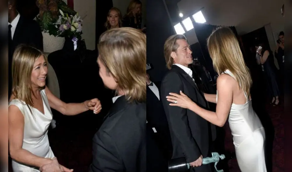 Brad Pitt y Jennifer Aniston SAG Awards