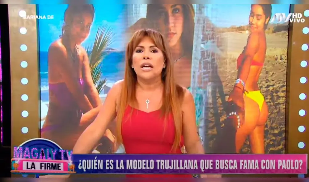 "Magaly TV, la firme"  Foto: captura