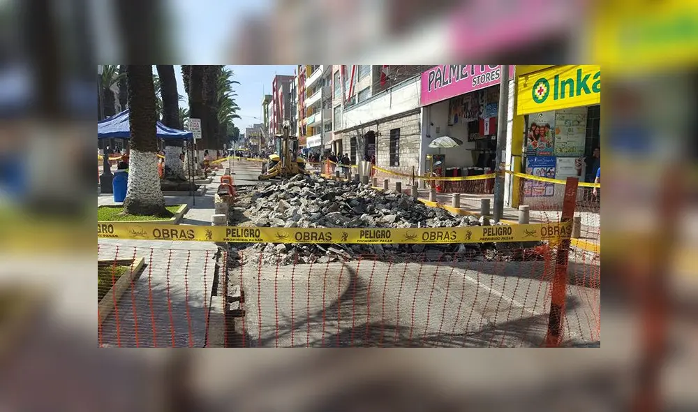 Tacna: Cierran avenida Bolognesi para mejorar el tránsito peatonal de discapacitados [FOTOS]
