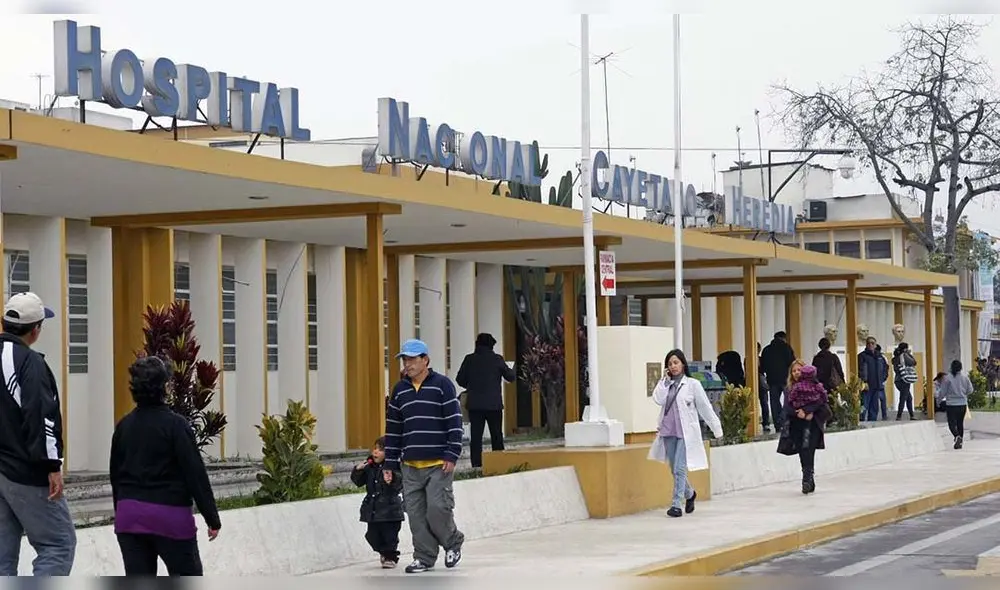 Hospital Cayetano Heredia en Lima. Hospital Cayetano Heredia en Lima.