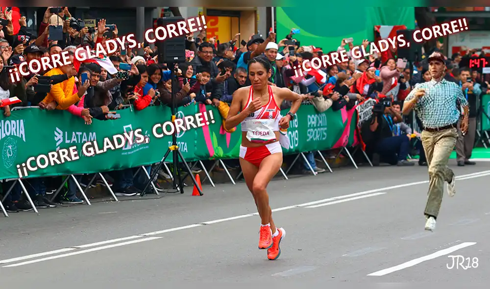 Juegos Panamericanos 2019: memes Gladys Tejeda luego de lograr medalla de oro en maratón. Foto: Facebook